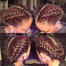 African American Two French Braids Black Hairstyles Pin On Heard The Hairstyles