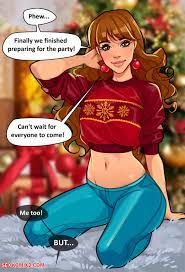 ✅️ Porn comic Hermione. New Year Party. Olena Minko. Sex comic hot friends  celebrated | Porn comics in English for adults only | sexkomix2.com