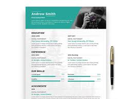 Free Photographer Resume Template Resumekraft