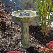 Battery operated fountain that can be placed into any birdbath. Solar Bird Bath Fountain You Ll Love In 2021 Visualhunt