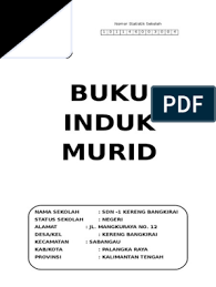 Contoh pengisian lembar buku induk siswa smk ardjuna 1 malang. Cover Buku Induk