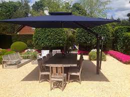 Complete your outdoor furniture set, with a matching parasol and base. Piazza Large Variable Height Side Arm Cantilever Garden Parasol Ideal For Home Use Large Backyard Landscaping Rectangular Patio Umbrella Large Patio Umbrellas