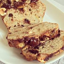 Cake Aux Poires Noisettes Pepites De Chocolat Cake Poire Cake Poire Chocolat Pepite Chocolat