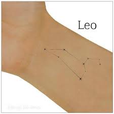 Sometimes getting the small symbol of your zodiac sign can be enough. Leo Zodiac Tattoos On Pinterest Zodiac Tattoos Leo Sign Tattoo Star Tattoos Fake Tattoos Constilation Tattoo