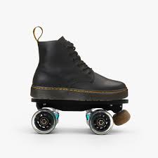 Dr Martens Thurston Chukka- Black Detachable Roller Skates | Comfort Meets  Innovation