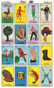 Mexican Loteria Cards The Complete Set Of 10 Tablas Etsy Loteria Cards Loteria Arts And Crafts