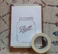 Diy Mason Jar String Art Tutorial With Free Pattern Chaotically Yours