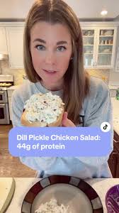 On a dill pickle kick for sure #highprotein #easylunchideas #healthyrecipes  #easyrecipes #highproteinmeals #chickenrecipes