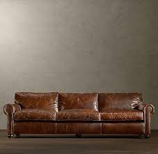 Lancaster Leather Sofas Sofas Restoration Hardware Leather Sofa Leather Couch Distressed Leather Sofa