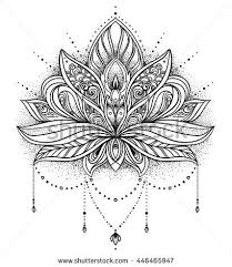 Lotus Flower Mandala Design Geometric Tattoo Lotus Lotus Mandala Tattoo Lotus Flower Mandala