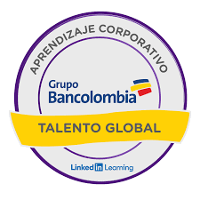 Productos y servicios de banca, fiducia, leasing, renting, bolsa, factoring, banca de inversión, financiamiento, además del portafolio ofrecido por las. Bancolombia Badges Acclaim