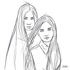 If corporal punishment is your theme, images of a bottom being smacked could enliven your bedroom. Two Girls Drawing Demorie