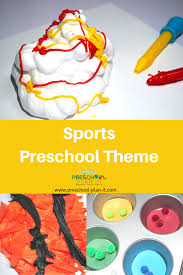 Without further ado, let's get to talking about how to design the coolest sports themed classroom! Preschool Sports Theme