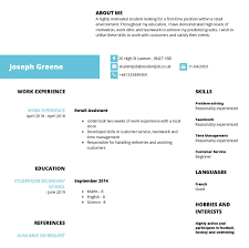 Get noticed with this straightforward resume example for students. Cv Examples And Cv Templates Studentjob Uk
