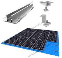 Trapezoidal sheet metal rail, AL6005-T5 material, high ...