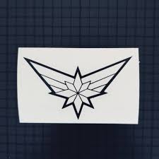 Download a free preview or high quality adobe illustrator ai, eps. Captain Marvel Logo Outline Design 18 Colors Multiple Sizes By Ridinnerdy On Etsy Marvel Tattoos Avengers Tattoo Marvel Logo