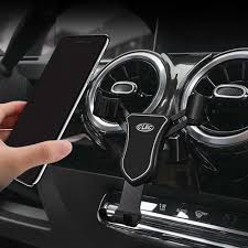 Phone Holder For Mercedes Benz Glc 200 260l 300 Car Air Vent Mount Bracket Phone Holder Stand Clip For Glc 2016 2017 2018 2019 Interior Mouldings Aliexpress