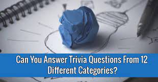 Displaying 22 questions associated with risk. Can You Answer Trivia Questions From 12 Different Categories Quizpug