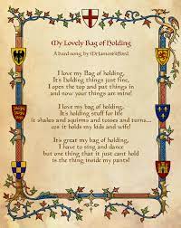 mrjamesgifford on X: A bard song that is a favourite in my game! What's in  your bag of holding? #bards #poems #dnd #song t.coN5OzJhrvzH  X