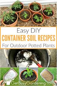 I briefly discusses fertilizers, talk about drainage and highlight the number 1. How To Make Potting Soil For Containers With Recipe Potted Plants Outdoor Container Gardening Garden Soil Mix