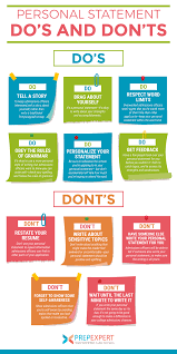 Personal Statement Do S Don Ts Prep Expert