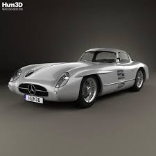3d Model Of Mercedes Benz Slr 300 Uhlenhaut Coupe 1955 Mercedes Benz Cars Mercedes Classic Mercedes