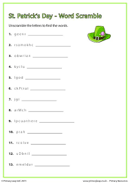 All of the cards are free and can be printed in just minutes. Holidays And Months St Patrick S Day Alphabetical Order Worksheet Primaryleap Co Uk