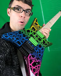 Ladies and Djents, the new @kieselguitars X Headless!!! @jeffkiesel made  this one just for me! I'm BLOWN AWAY!!! 😍🤤😍 One question though.. What  should I name her?