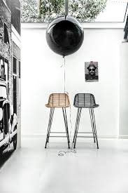 I had several questions about the chairs. Hkliving Rattan Bar Stool Black