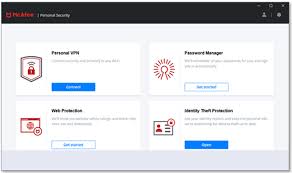 Mcafee Kb How To Use Mcafee Personal Security 2 X On Windows 10 S Ts102869
