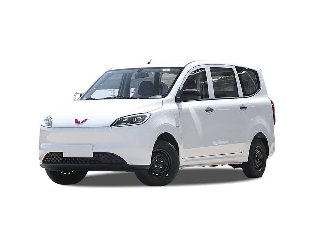 The 2025 Wuling Hongguang EV Van exterior, AI generated