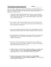 The Fundamental Counting Principle Worksheet Doc The Fundamental Counting Principle Fcp Name The Fcp The Ability To Determine How Many Ways Certain Course Hero