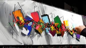 Demonstration De Peinture Abstraite Couteaux Pinceaux Milium John Painting Demo Abstract Painting Diy Abstract