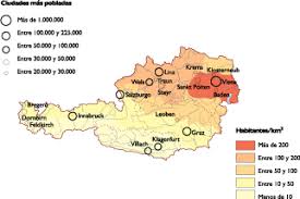 Year wise population of austria from 1950 to 2100 by united nations. Austria Population Map Order And Download Austria Population Map
