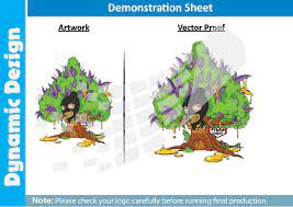 Custom Tree Design Vectored Vector Art Tree Designs Logo Creation