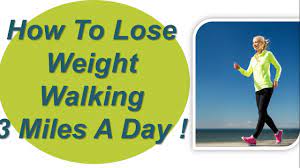 As you can see it ranges from 45 minutes to an hour and 12 to walk 3 miles. Lose Weight Walking 3 Miles A Day Walking To Lose Weight Youtube