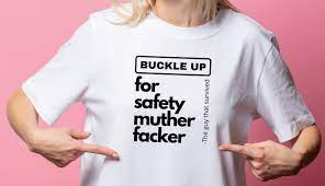 BUCKLE UP for Safety Mucker Facker Shirt Funny Shirt Great - Etsy