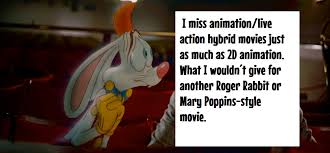 Disney live action remake of animated film (21) live action adaptation (21) disney (16) psychotronic film (16) slimehouse (15) live action remake (14) based on cartoon (13) live action and animation (13) remake (13) surrealism (13) talking animal (11) dog (10) female protagonist (10) horse (10) no opening credits (10) title spoken by character. Disney Confessions I Miss Animation Live Action Hybrid Movies Just As