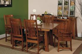 A gorgeous mission dining table will serve as the centerpiece in your dining room. Harding Craftsman Style Dining Set Countryside Amish Furniture