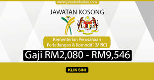 Timbalan ketua setiausaha (perladangan & komoditi). Terkini Jawatan Kosong Kementerian Perusahaan Perladangan Dan Komoditi Mpic Mobile