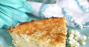 Bisquick Coconut Custard Pie Impossible Coconut Custard Pie Coconut Recipes Coconut Custard Pie Coconut Poke Cakes