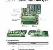 Open Collector Output Type Encoder Feedback PG Card for Delta VFD-V