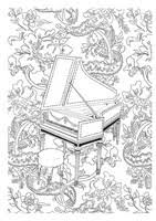 With a wide range of instruments to color, kids can recognize their favorite instruments and use their favorite colored pencils and markers to color it! Anti Stress Coloring Pages Music