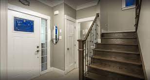 Lovshare handrail picket #2 fits 2 or 3 steps matte white stair rail wrought iron handrail with installation kit hand rails for outdoor/indoor steps. Stairs Stair Parts Supplier Treads Posts Rails And Balusters Shipping Canada Wide Stair Parts Canada