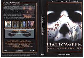 Halloween 8 The Homecoming Aka The Digital Work Print Version Of The Resurrection Rare Halloween Resurrection Michaels Halloween Sean Patrick Thomas