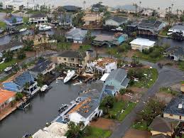 A climate graph showing rainfall, temperatures and normals. Hurricane Harvey Residents In Small Communities Work Through Damage Aerial Photo The Weather Channel Texas Flood