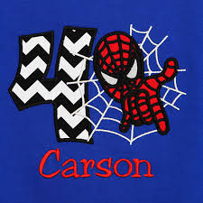 Super Hero Birthday Shirts And Onesies