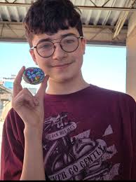 Thank you to Nick!! We found this rock by the Millcreek library and my  daughter was thrilled and wanted to say thank you 🙂