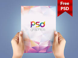 Download A4 Paper In Hand Mockup Free Psd Free Psd Ui Download