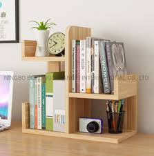 Desk organizer is crafted from a single piece of wood, designed and made in my workshop using a cnc milling technology. China Wooden Desk Organizer Bookcase Bookshelf China Desktop Storage Wooden Organizer